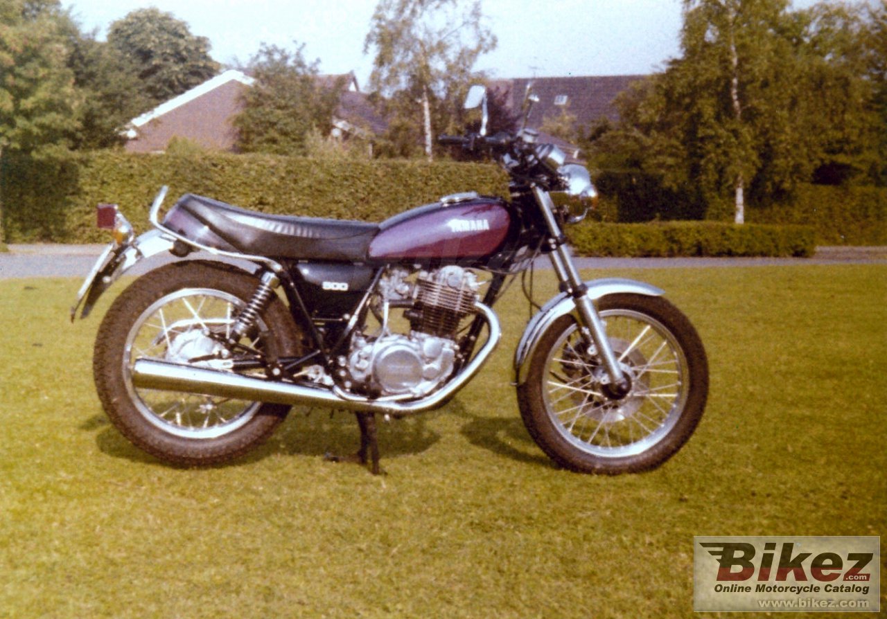 Yamaha SR 500 S (spoked wheels)