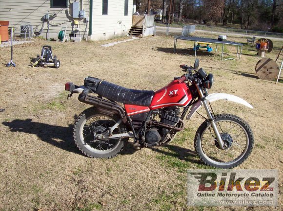 1982 Yamaha XT 550