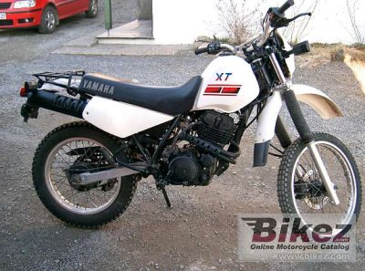 1986 Yamaha Xt 350 Specifications And Pictures