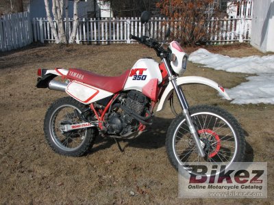 1987 Yamaha Xt 350 Specifications And Pictures